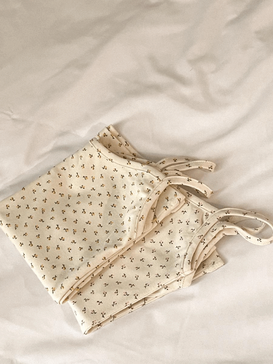 〈17/4～21/4 連線DAY 2〉內搭超好看！碎花小背心