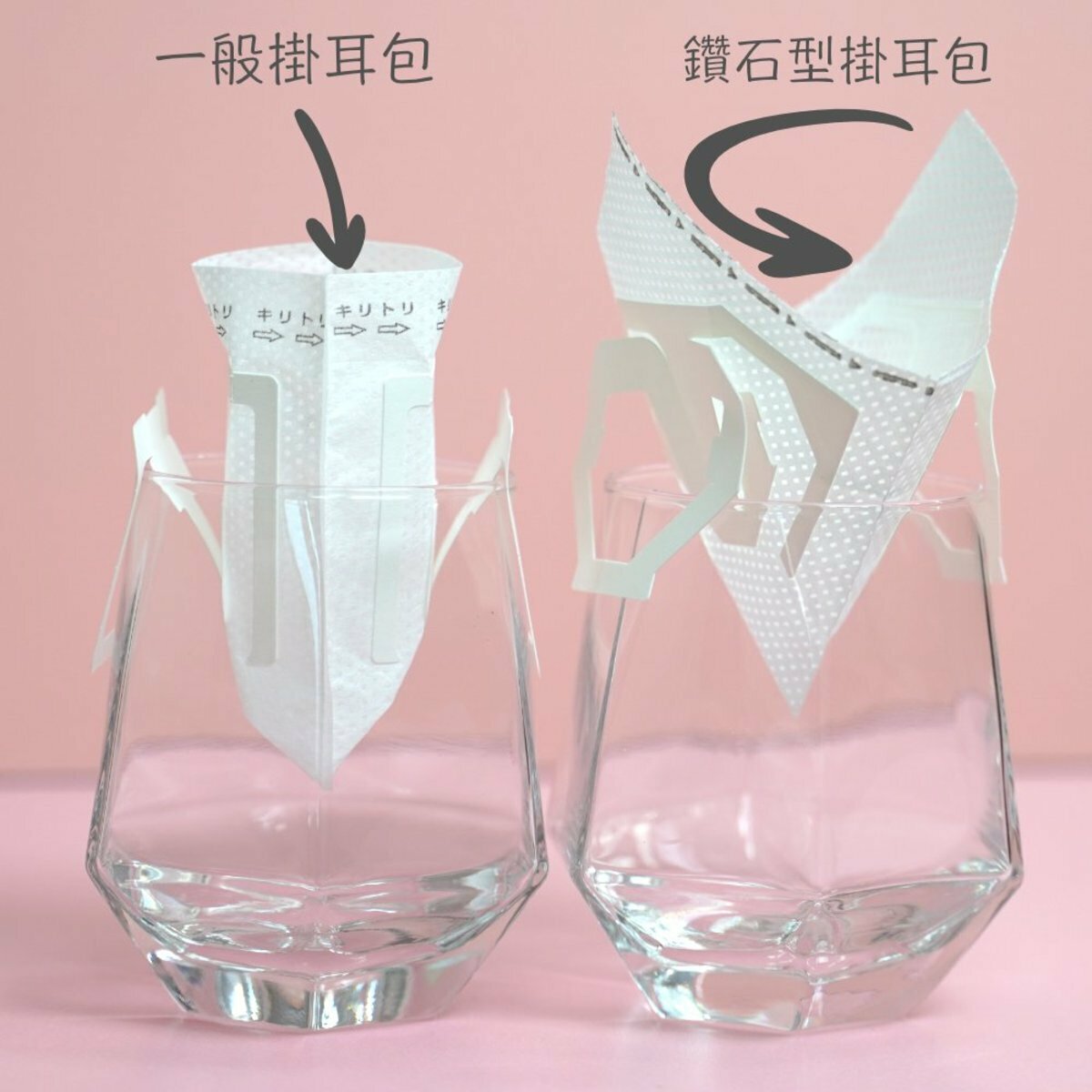 錐形 / 鑽石形 | 掛耳式咖啡濾袋