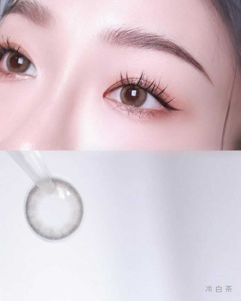 PEGAVISION 晶碩 香水系列 冷白茶 日拋彩妝隱形眼鏡｜每盒10片