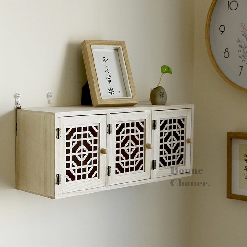 日系古風三門吊櫃收納櫃