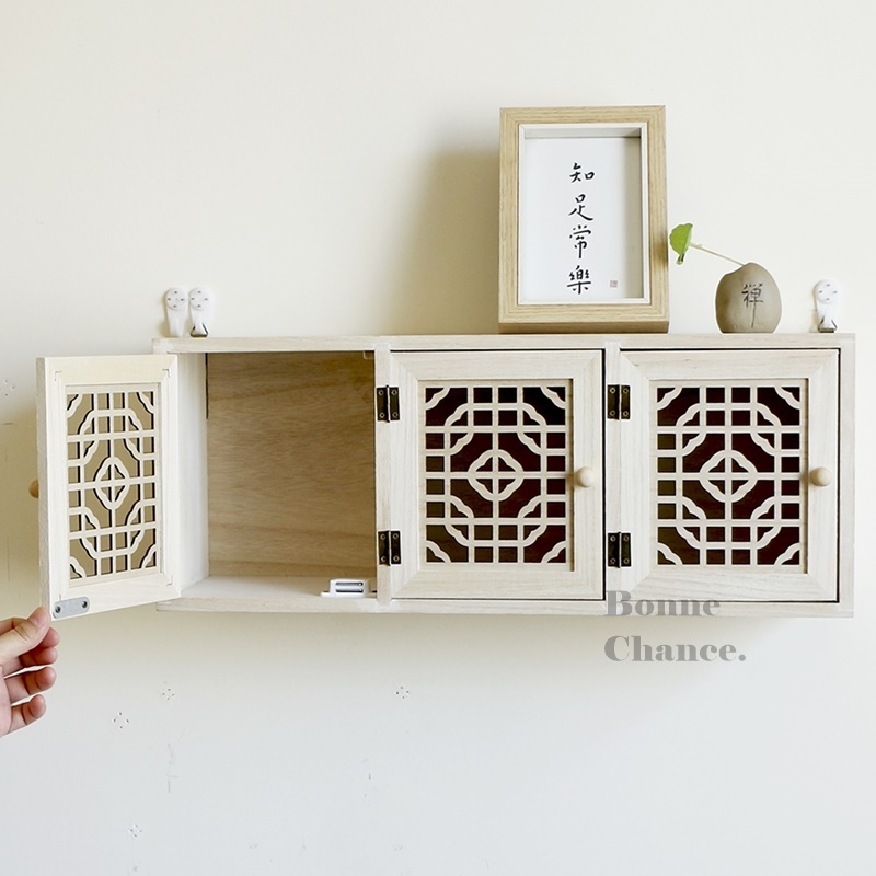 日系古風三門吊櫃收納櫃