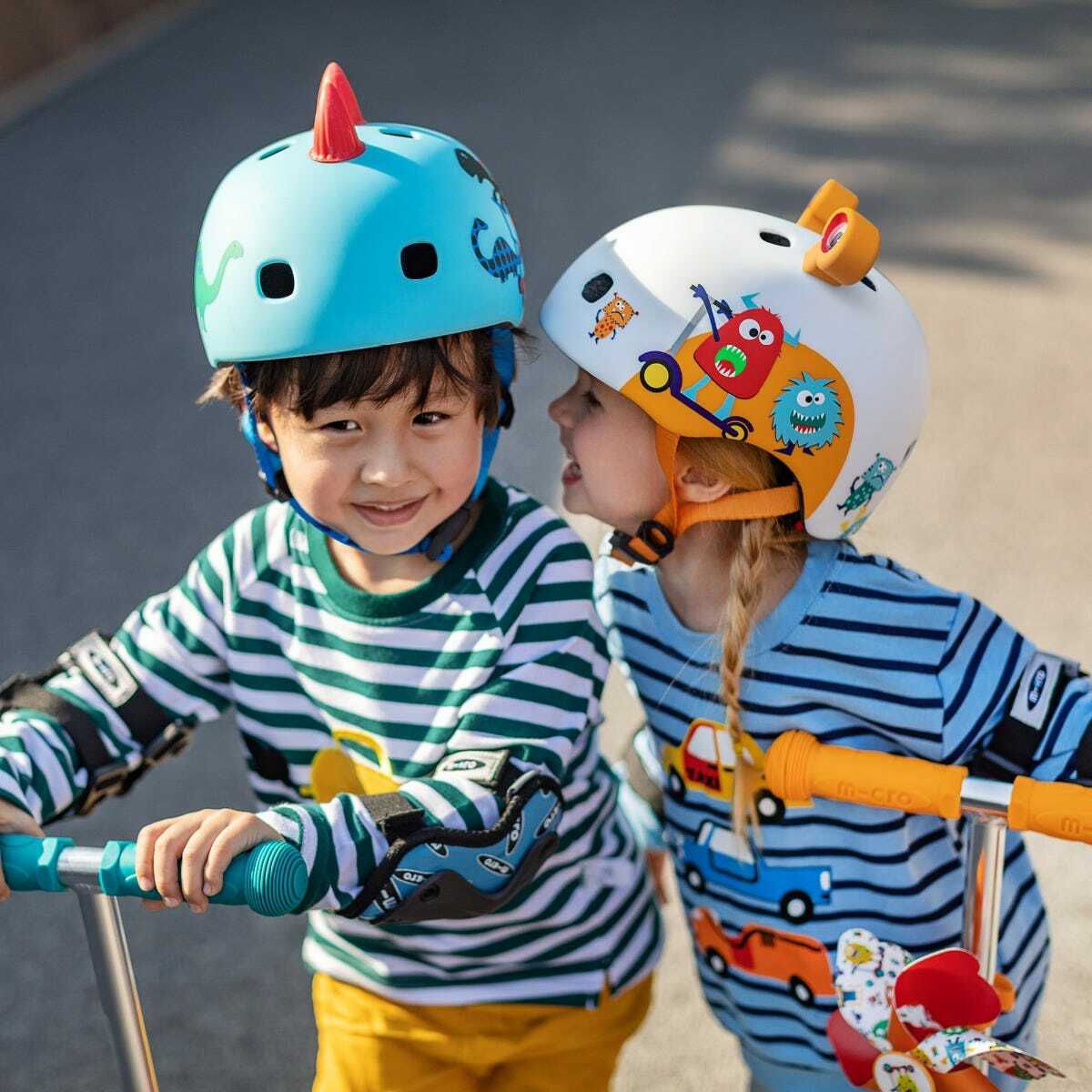 Micro 3D 兒童頭盔 - Scootersaurus
