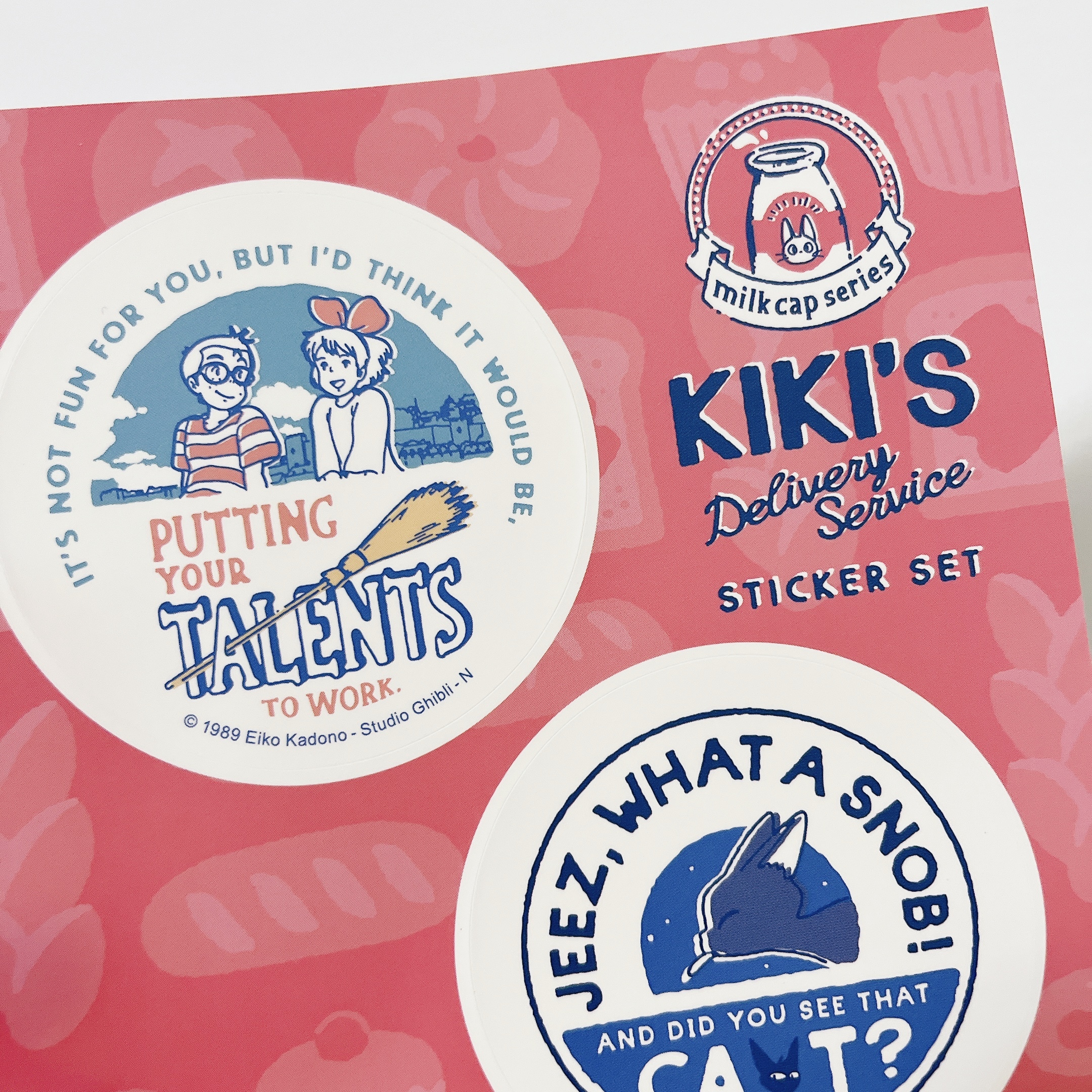 宮崎駿 紀念貼紙｜魔女宅急便 龍貓 日本 トトロ Totoro Kiki's Delivery Service