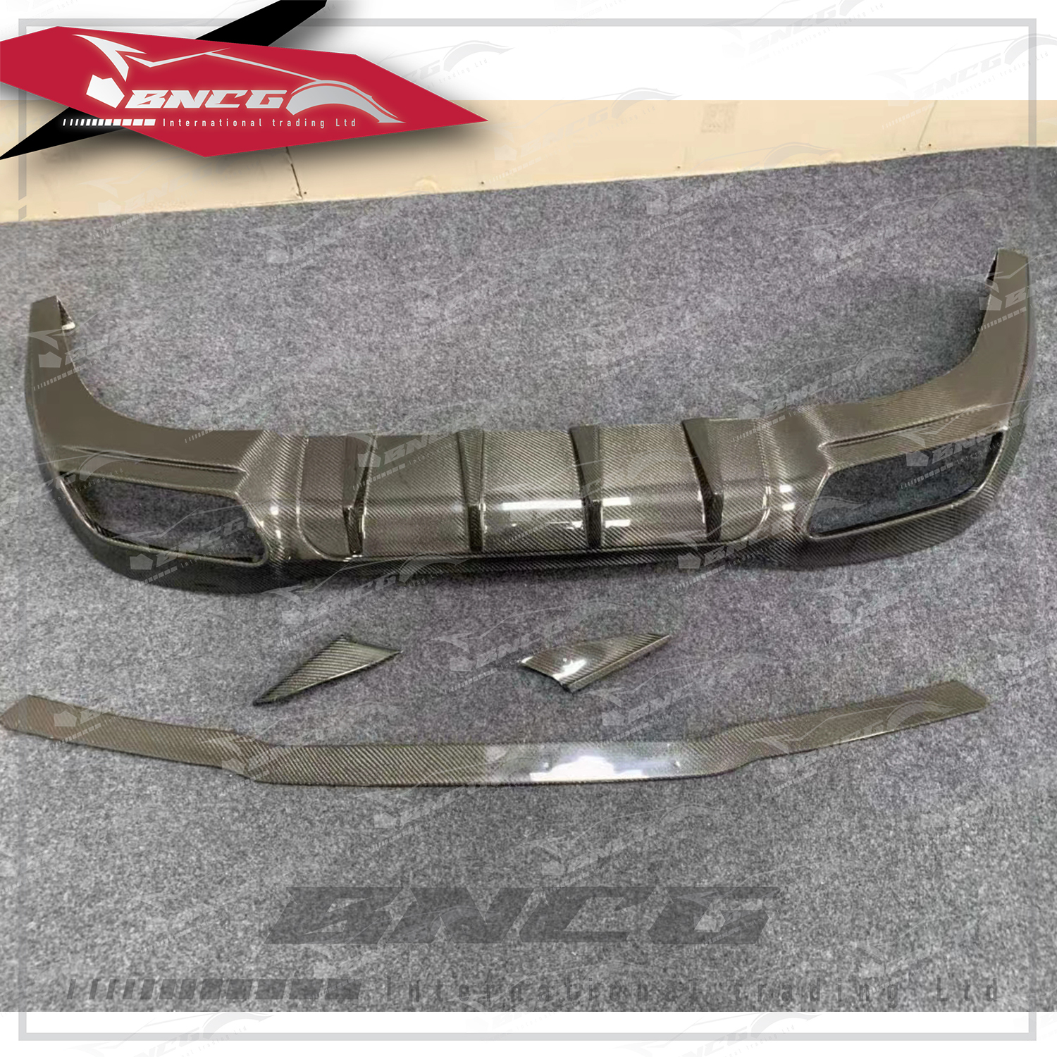 賓士 Benz A Class W177 改裝 卡夢 碳纖維 外觀件 空力套件 後下巴 後導流