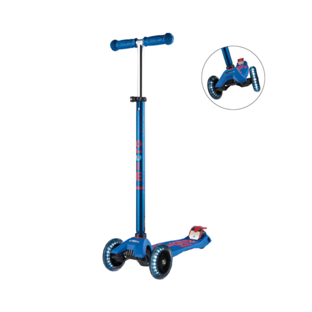 Maxi Micro Deluxe LED 滑板車