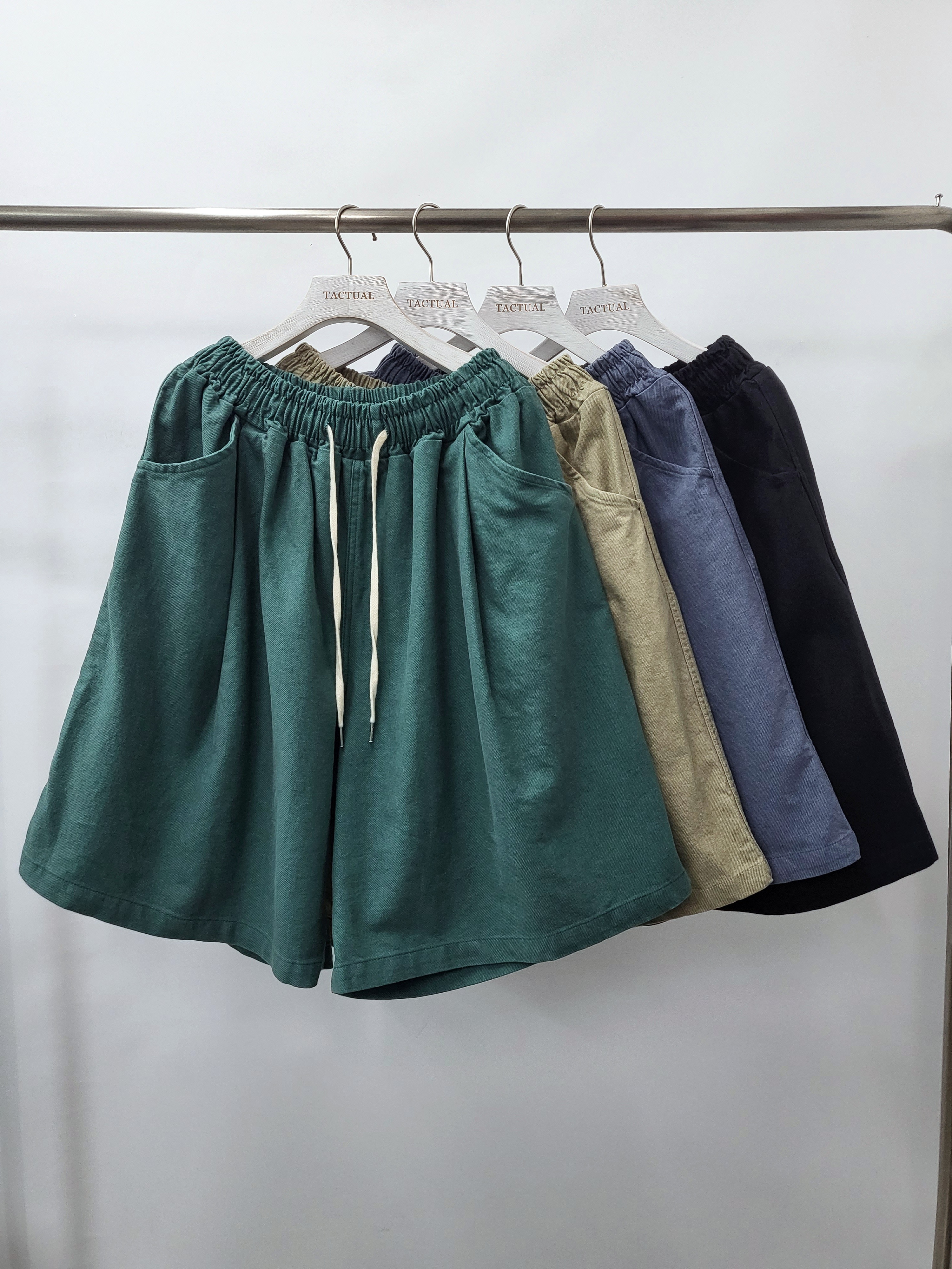 淨色鬆身短褲 P2330