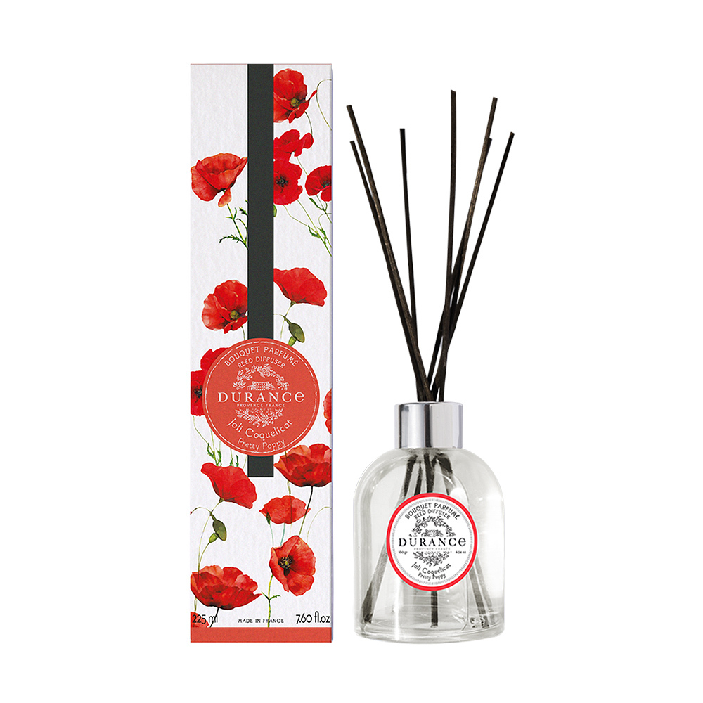DURANCE朵昂思 花漾室內擴香組(225ml)-美好罌粟花
