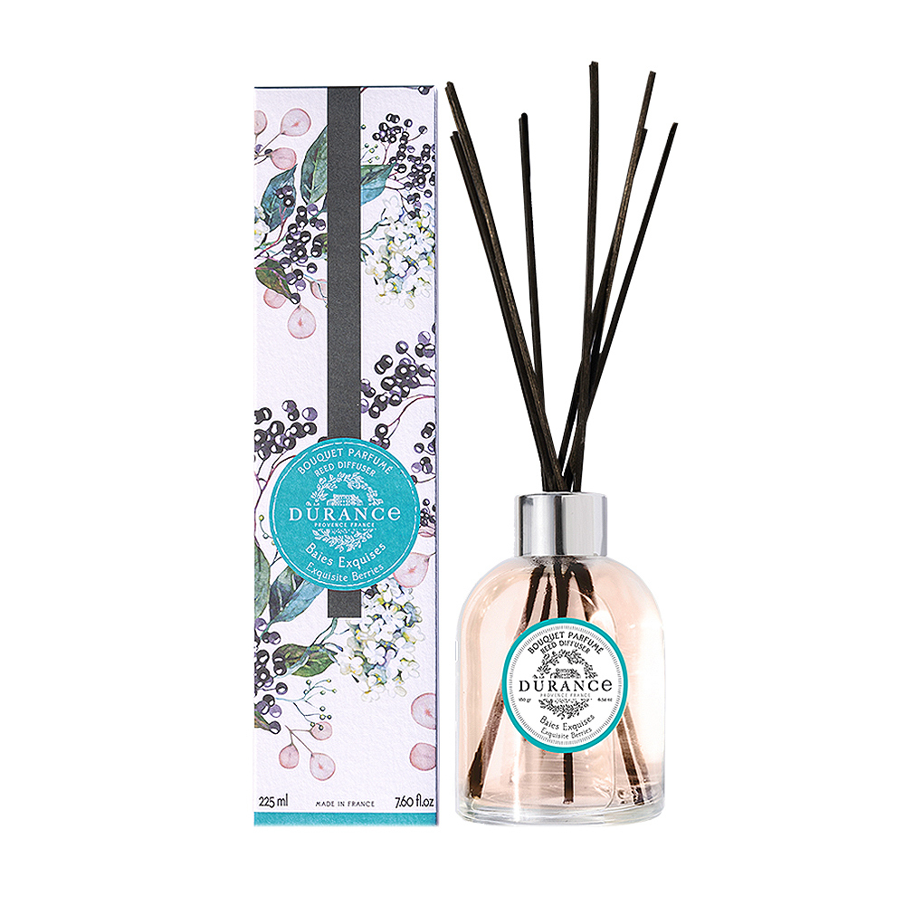 DURANCE朵昂思 花漾室內擴香組(225ml)-黑醋栗漿果