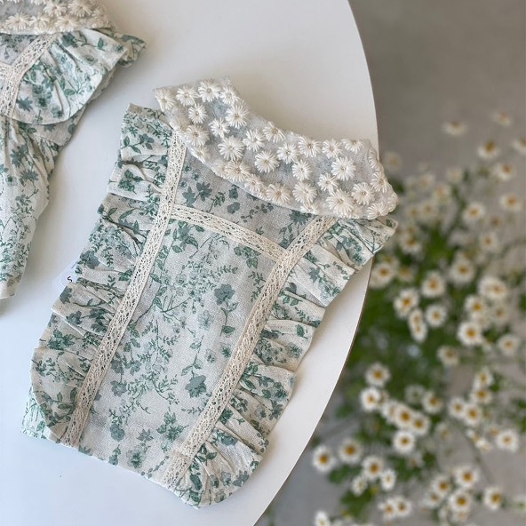 OPAAAP 夏日綠葉涼感襯衫