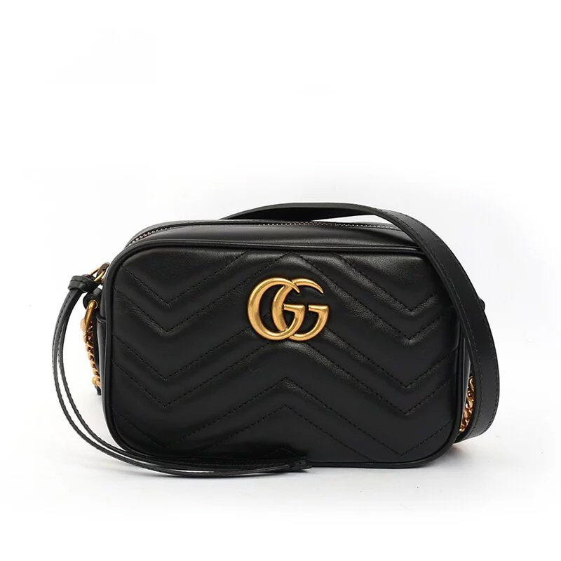 Gucci Marmont Mini Matelassé Shoulder Bag