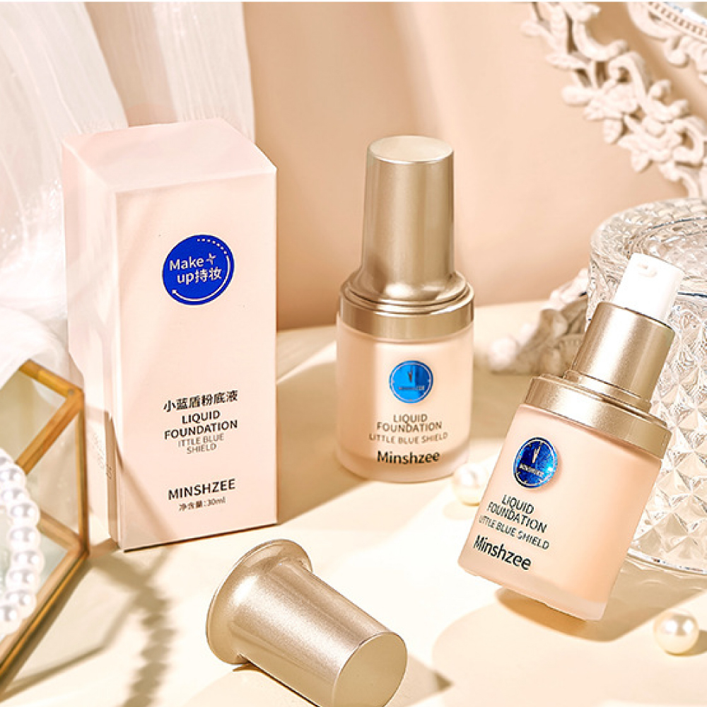 小藍盾粉底液