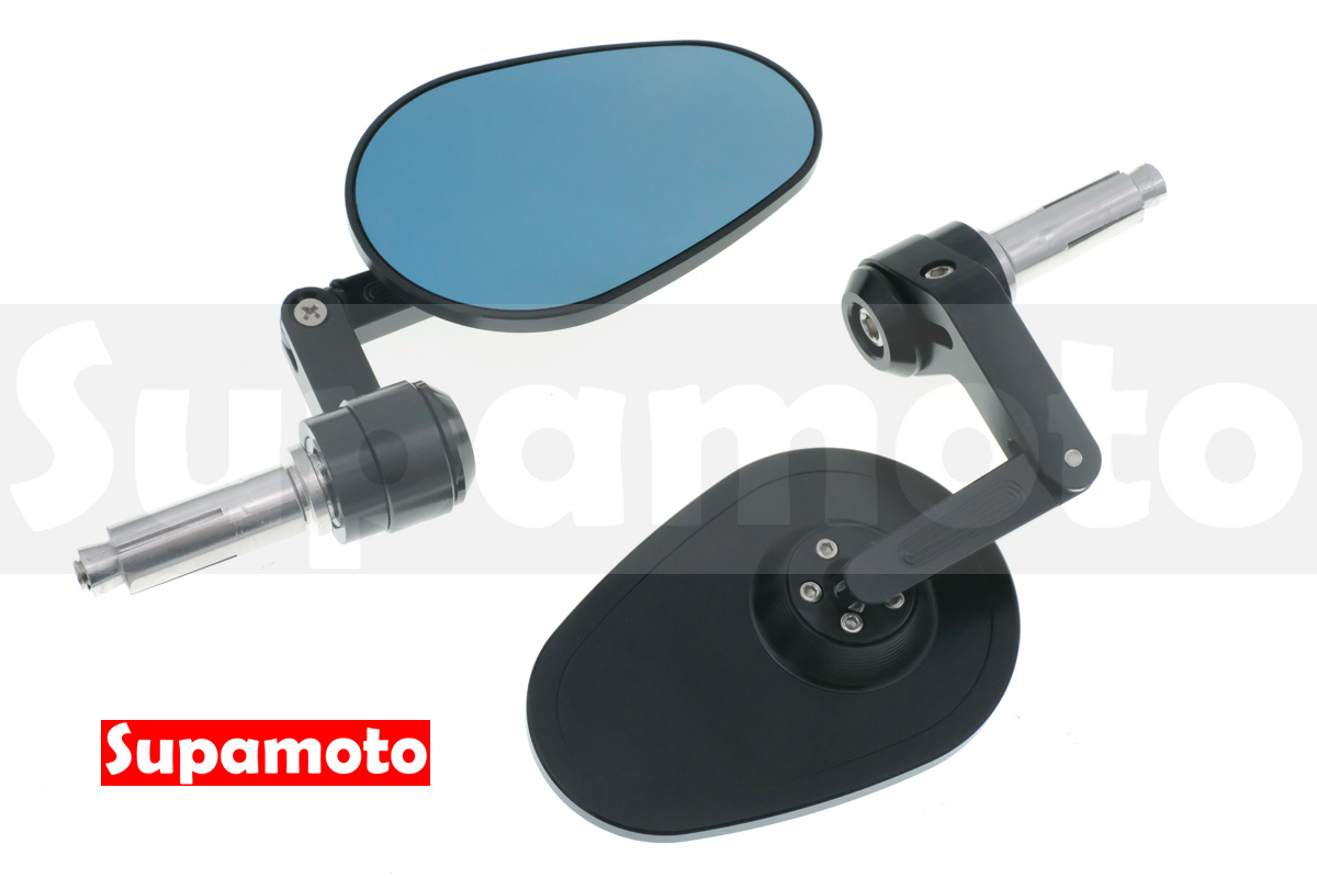-Supamoto- M23 CNC 手把鏡 端子鏡 車把鏡 後照鏡 後視鏡 牛角鏡 咖啡 CB350 通用 改裝 下移