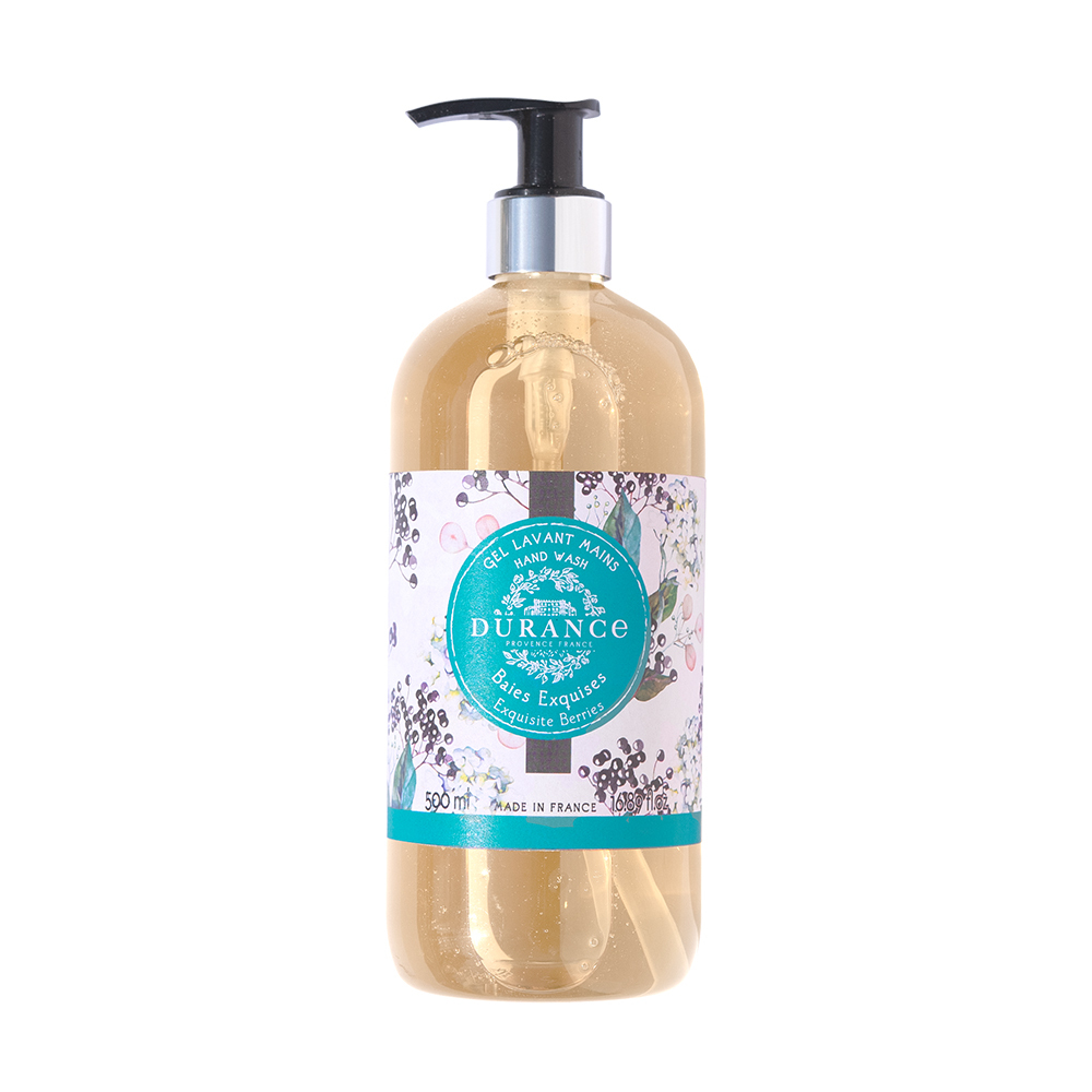 DURANCE朵昂思 花漾手部清潔露(500ml)-黑醋栗漿果