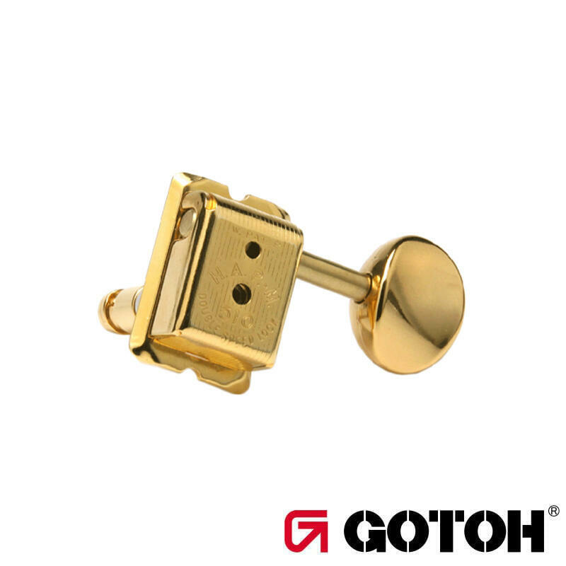Gotoh SDS510 單排 金色 復古式 弦鈕