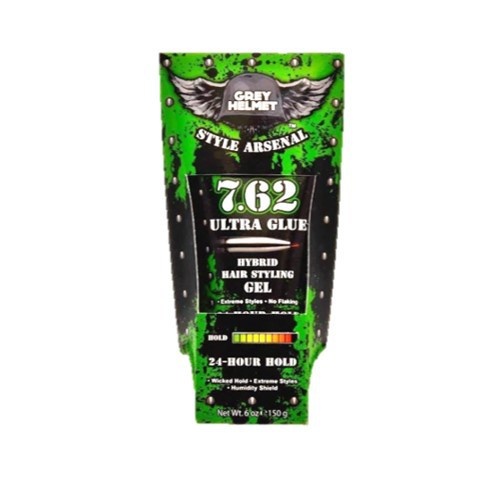 Grey Helmet 7.62 Ultra Glue Hybrid Hair Styling Gel