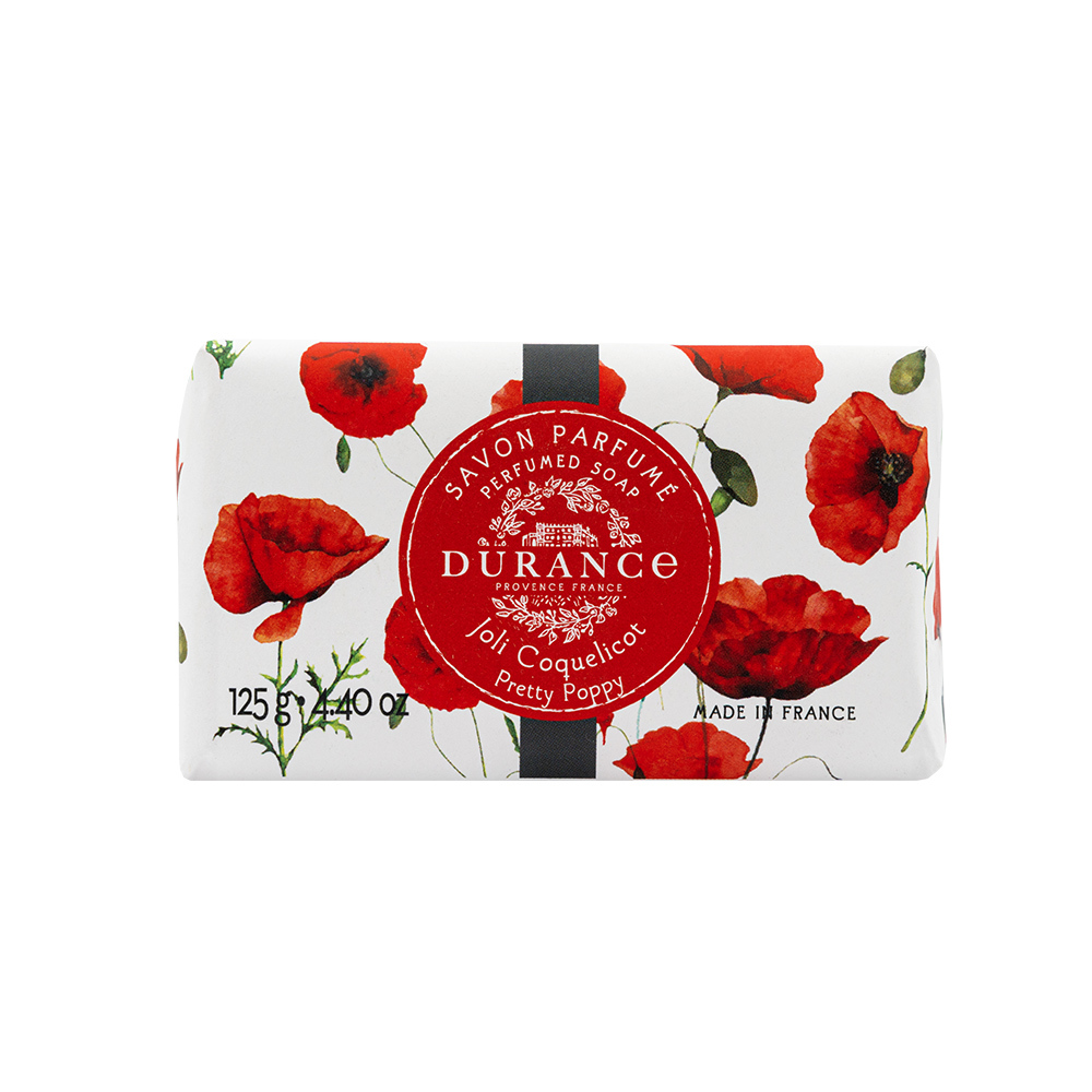 DURANCE朵昂思 花漾香皂(125g)-美好罌粟花