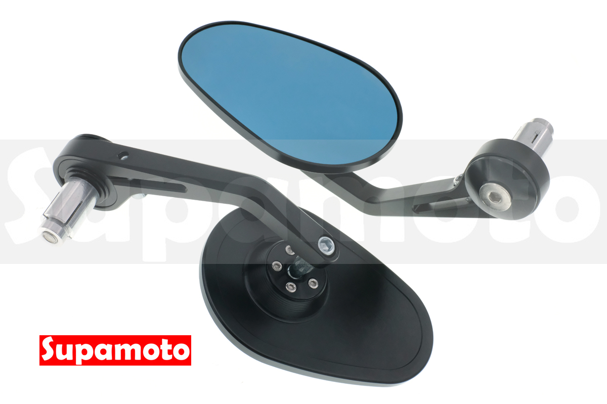 -Supamoto- M25 CNC 手把鏡 橢圓 端子鏡 車把鏡 後照鏡 後視鏡 牛角鏡 CB350 通用 改裝