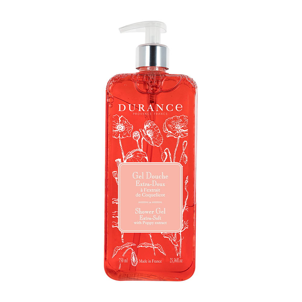 DURANCE朵昂思 馬賽沐浴膠(750ml)-罌粟花
