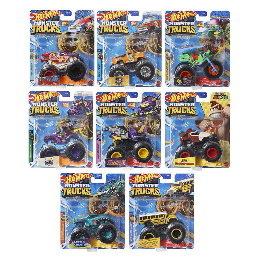 風火輪大腳車1:64系列 原箱8入(E箱號)