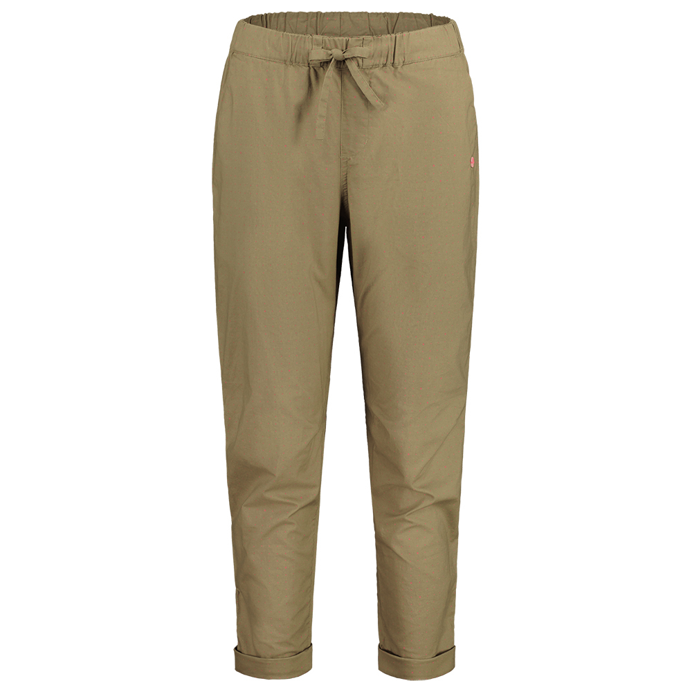 【MALOJA】女純棉印花長褲 / 23MA35458-[藍、綠、棕]