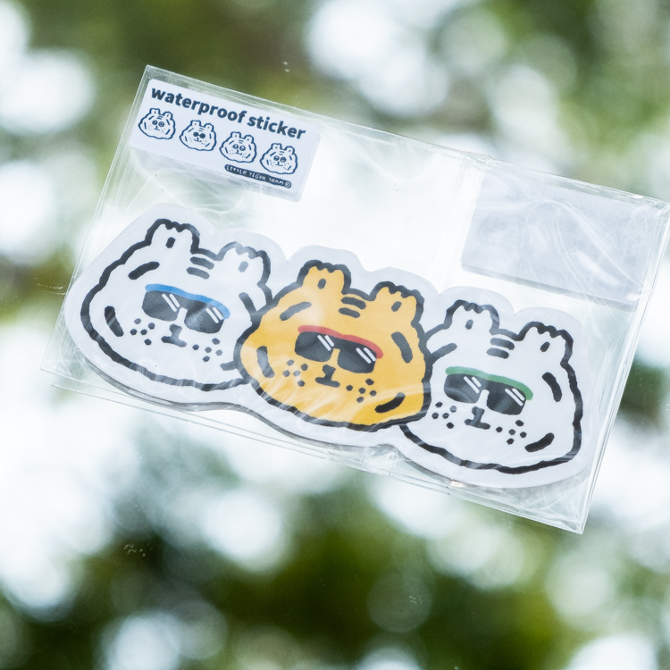 ericoco 小虎day｜防水貼紙｜三酷虎