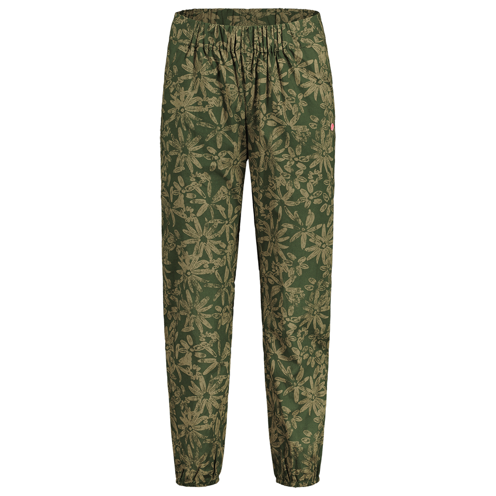 【MALOJA】女純棉印花長褲 / 23MA35438-[綠]