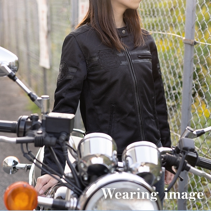 DEGNER FR22SJ-7 BLACK 黑色 女版 夏季防摔衣 網眼 透氣