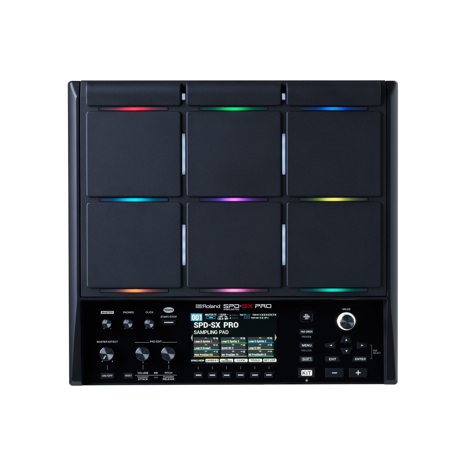 Roland SPD-SX PRO SAMPLING PAD 旗艦級取樣打擊板 SPD-SX-PRO