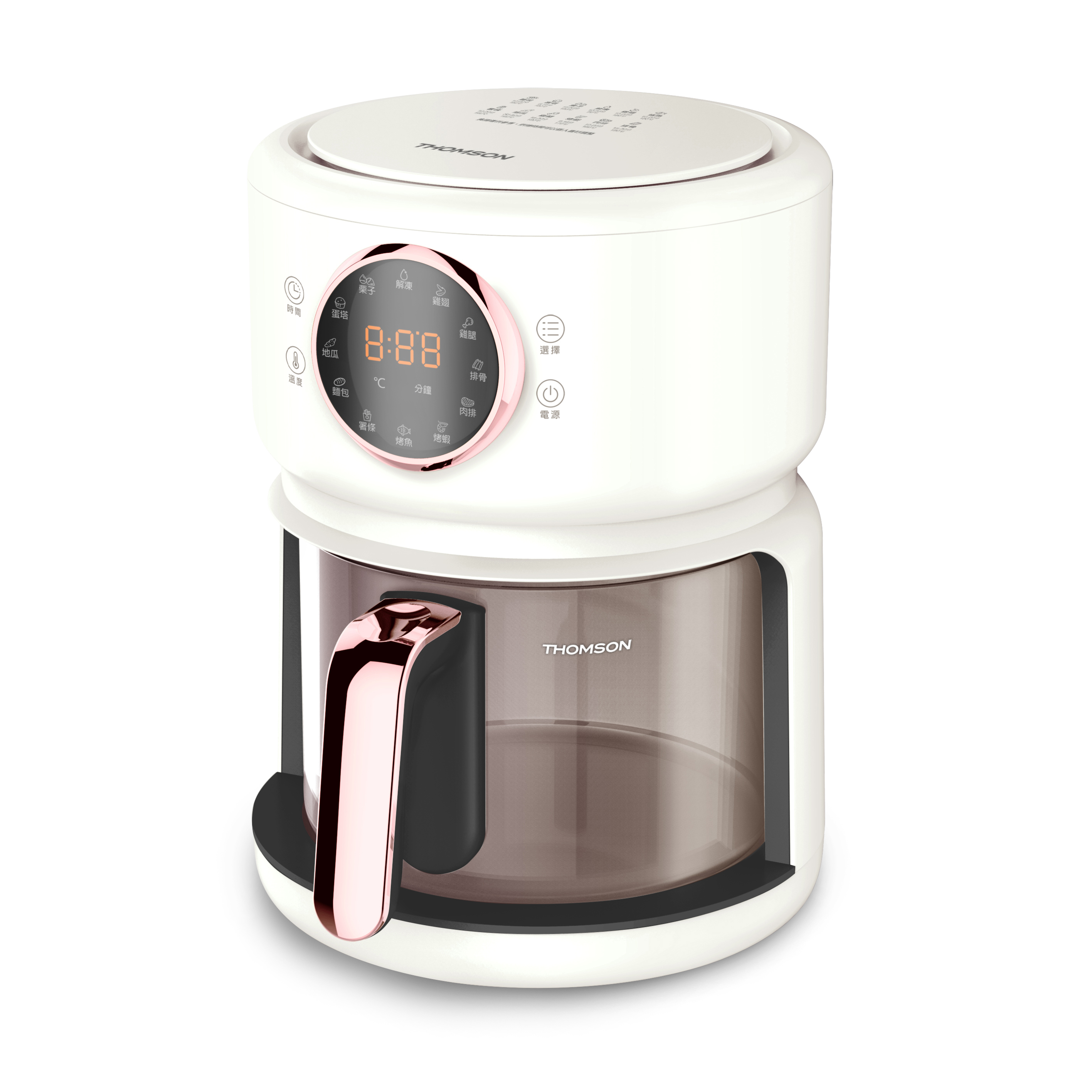 旺德-THOMSON 3L 可視玻璃氣炸鍋(TM-SAT23A)