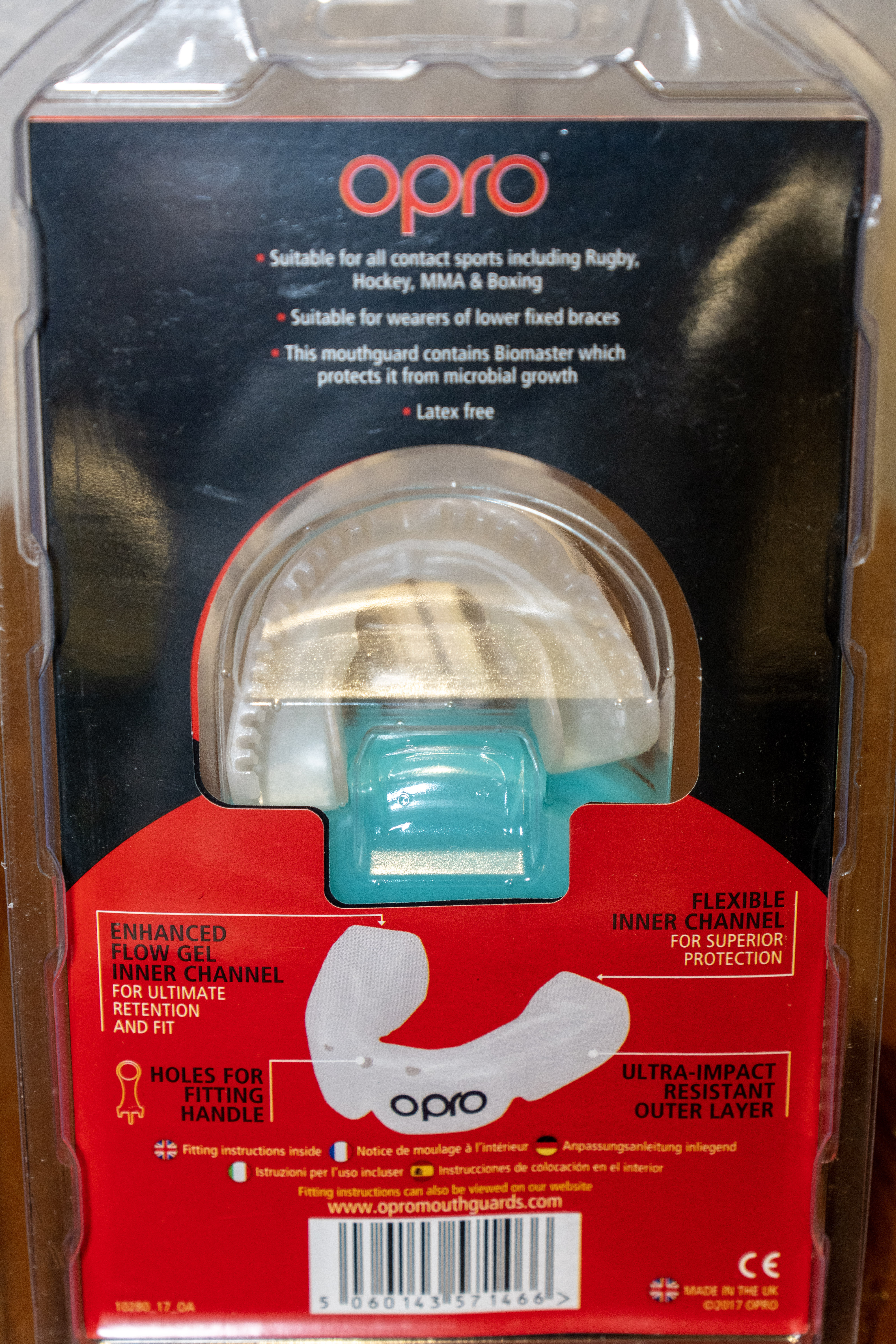 OPRO- LOWER BRACES  牙膠 7+ 成人