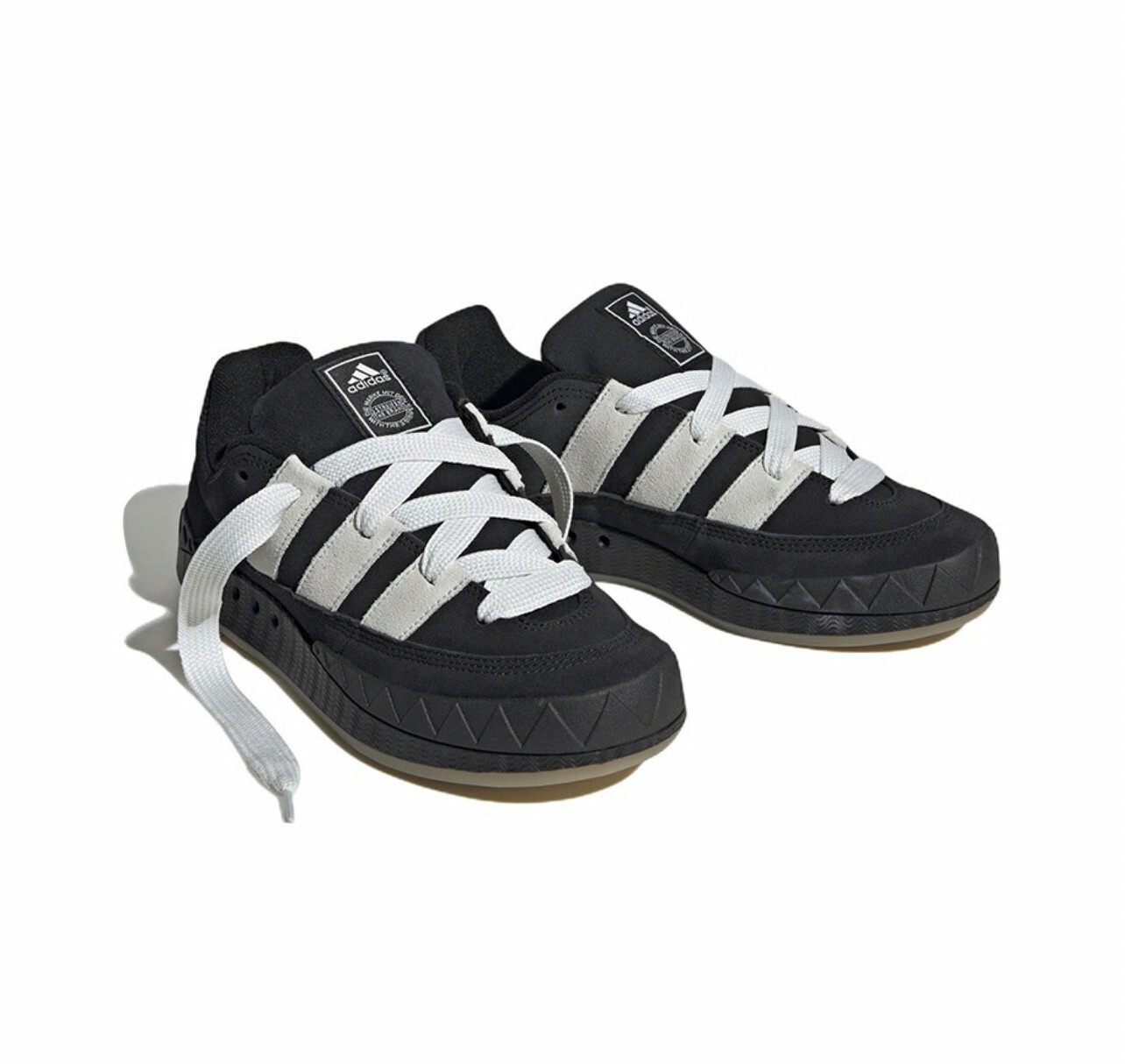 代購 Adidas originals Adimatic 輕便休閒鞋 板鞋 潮流 男女同款 黑白 APR-