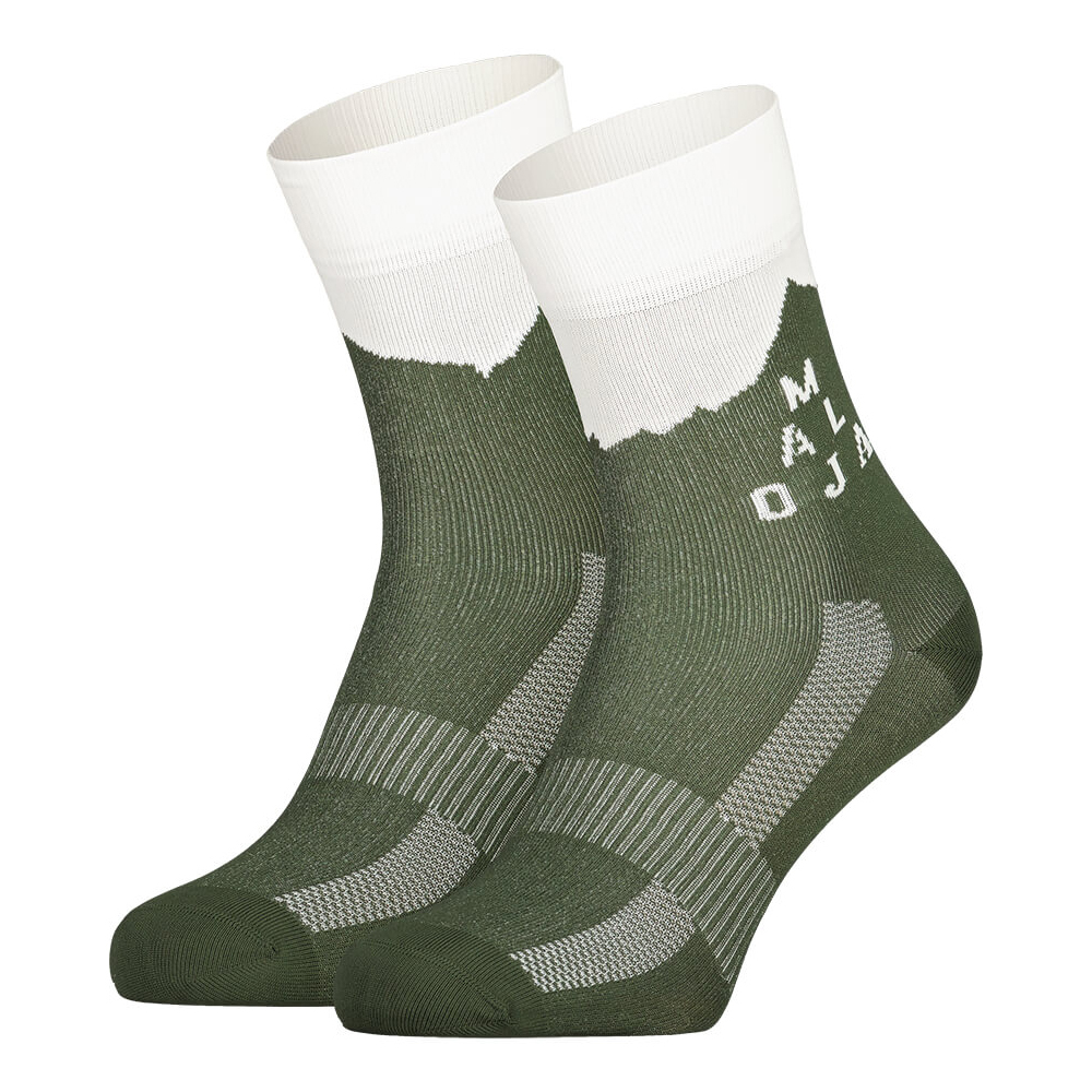 【MALOJA】排汗透氣多功能中筒襪 / 23MA35316-[綠、黑]