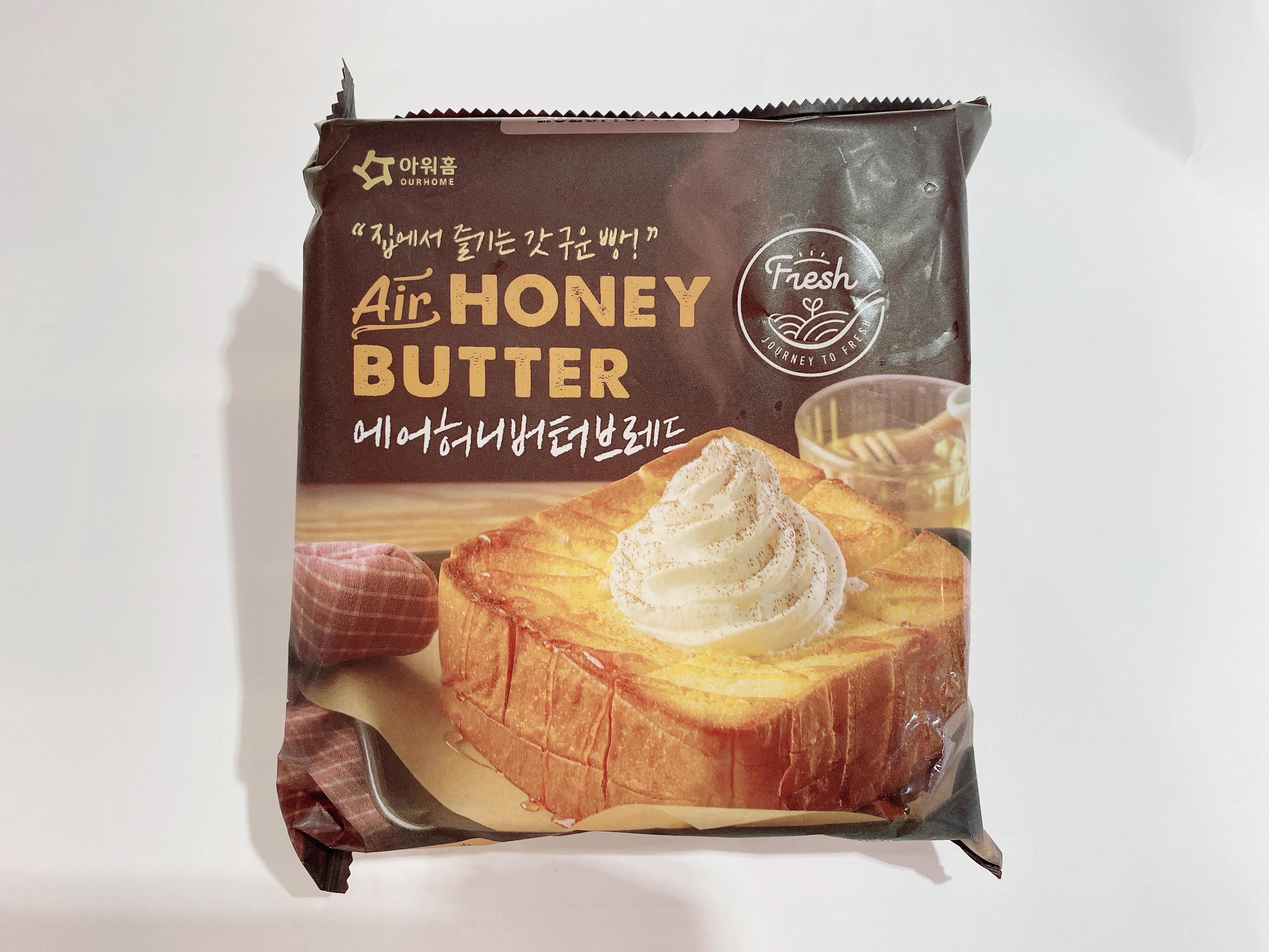 韓國 OurHome 牛油蜜糖多士 190g