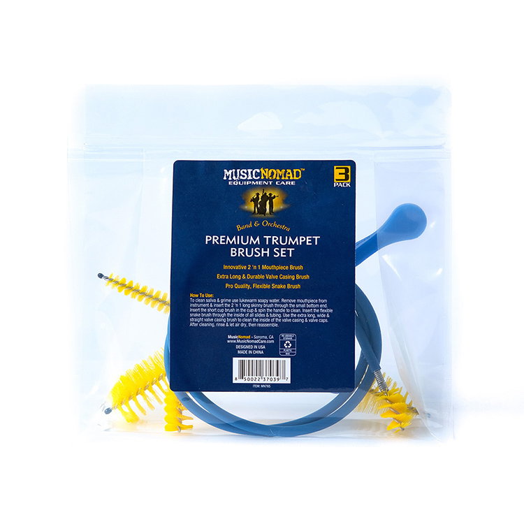【5-3】[MusicNomad] 小號清潔刷組合 3件裝 #MN765