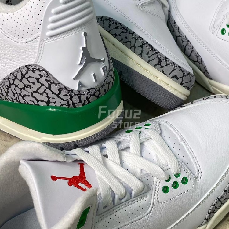 Wmns Air Jordan 3 Retro 'Lucky Green' CK9246-136【現貨商品】