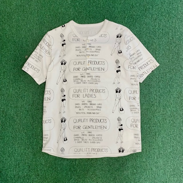 VISVIM SUBLIG TEE S/S Q.P (HENLEY NECK) *TIGHT FIT - WHITE SIZE 3 IN STOCK NOW (現貨發售中)