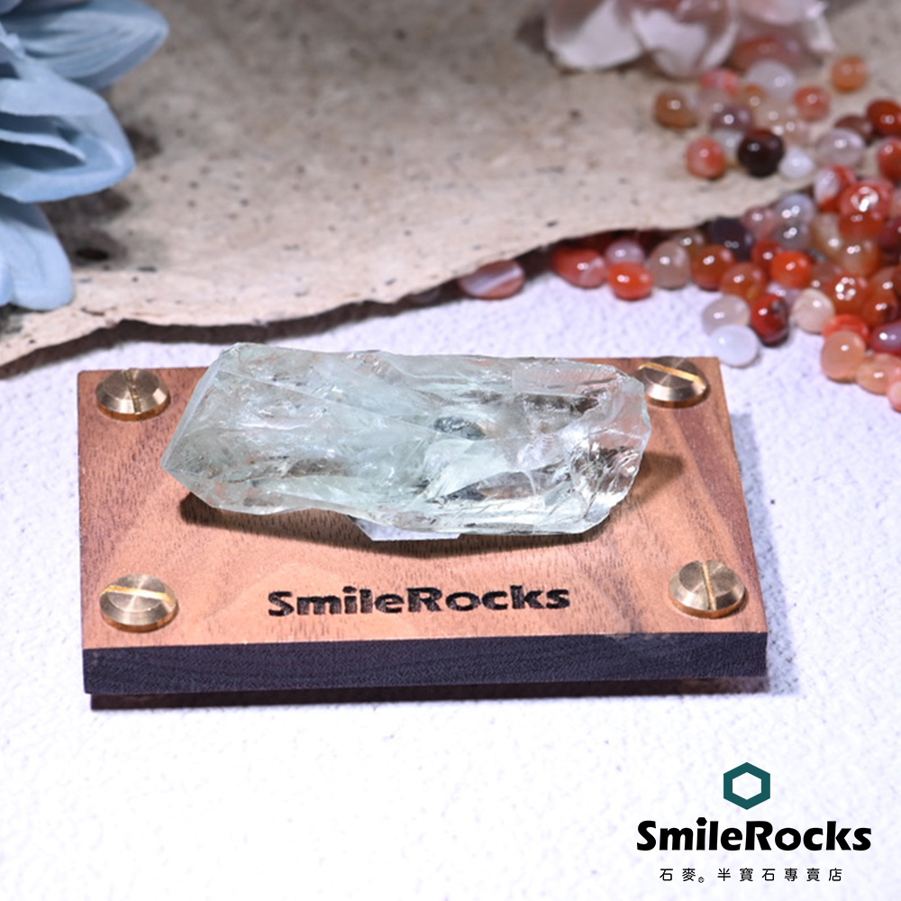 【石麥SmileRocks】綠水晶隨形半拋