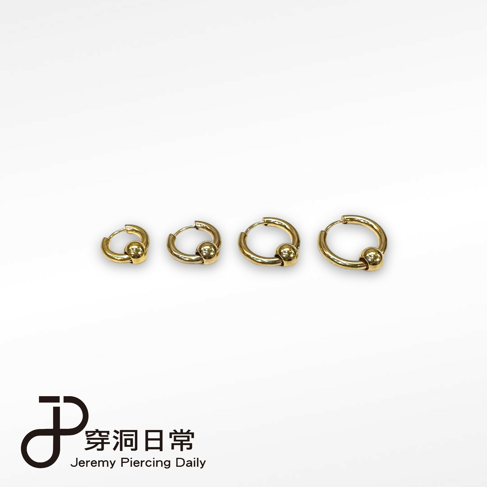 鋼易扣-Q圈 金 30MM(單支價)