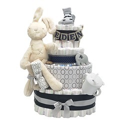 4層兔兔尿片蛋糕