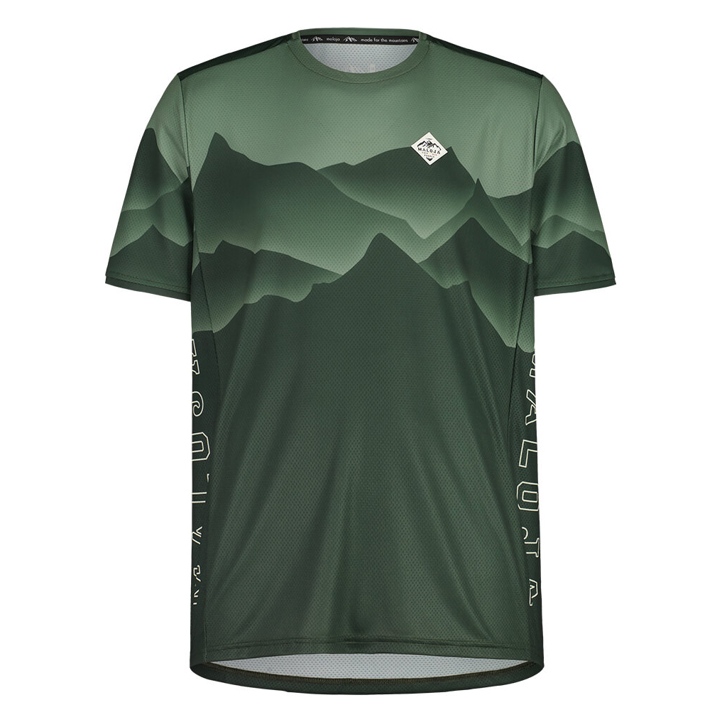 【MALOJA】男Polygiene快乾抗菌短袖上衣 / 23MA35246-[綠、棕、黑]