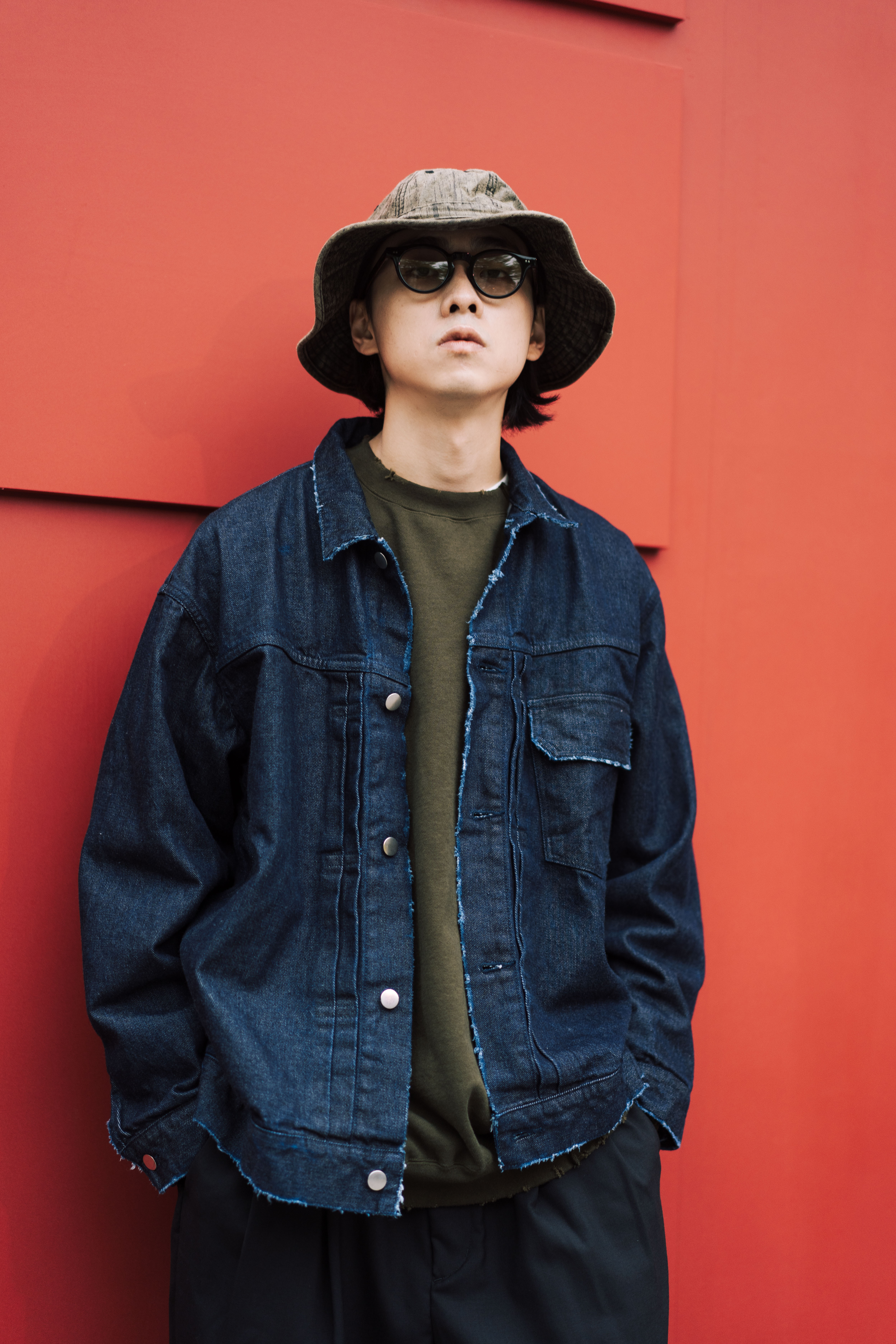 NAME - EDGE AGING 1ST TYPE DENIM JACKET / INDIGO