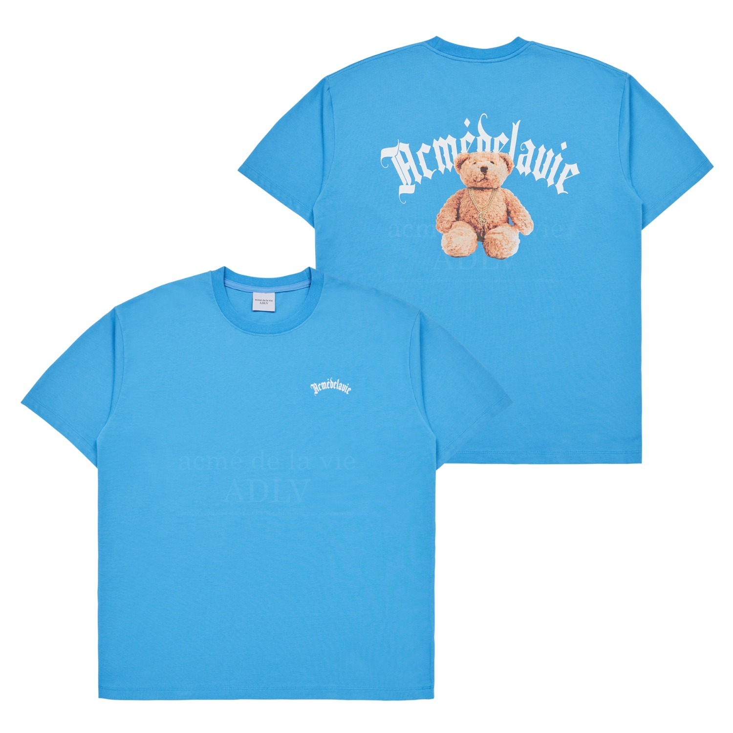 ADLV GOLD CHAIN BEAR DOLL SHORT SLEEVE T-SHIRT
