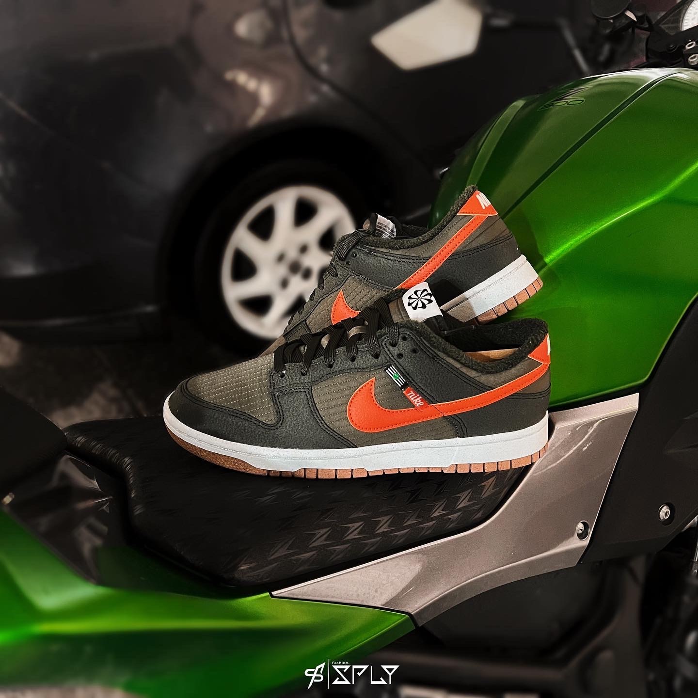 Nike Dunk Low Sequoia Olive 軍綠 橘勾 DD3358-300