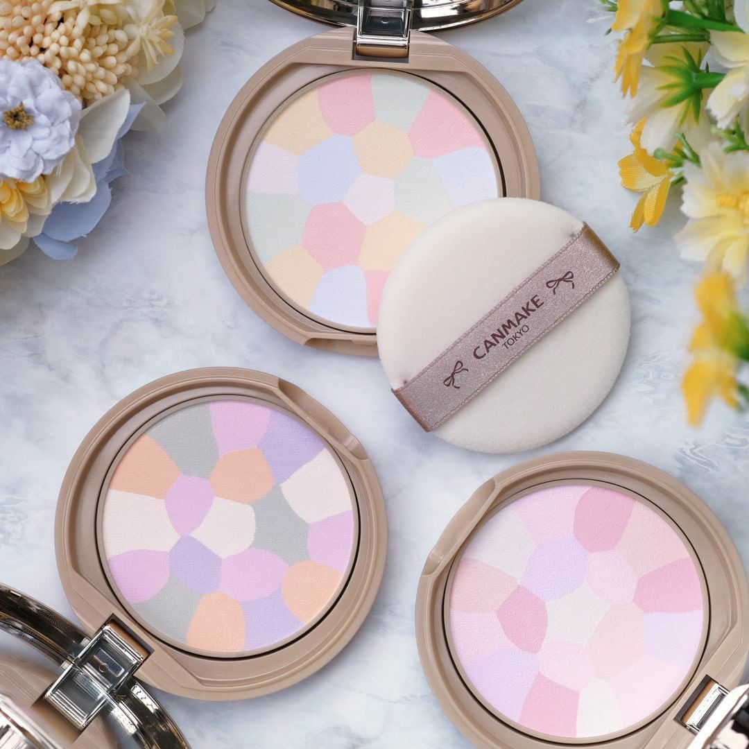 Marshmallow Finish Powder ~Abloom~ 透亮美肌蜜粉餅潤色版 系列