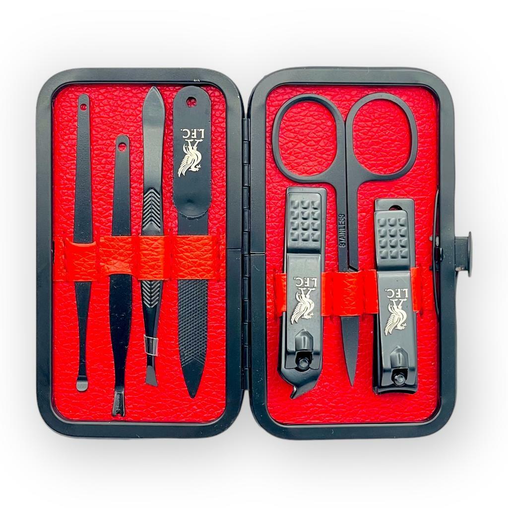 利物浦黑紅色修甲套裝