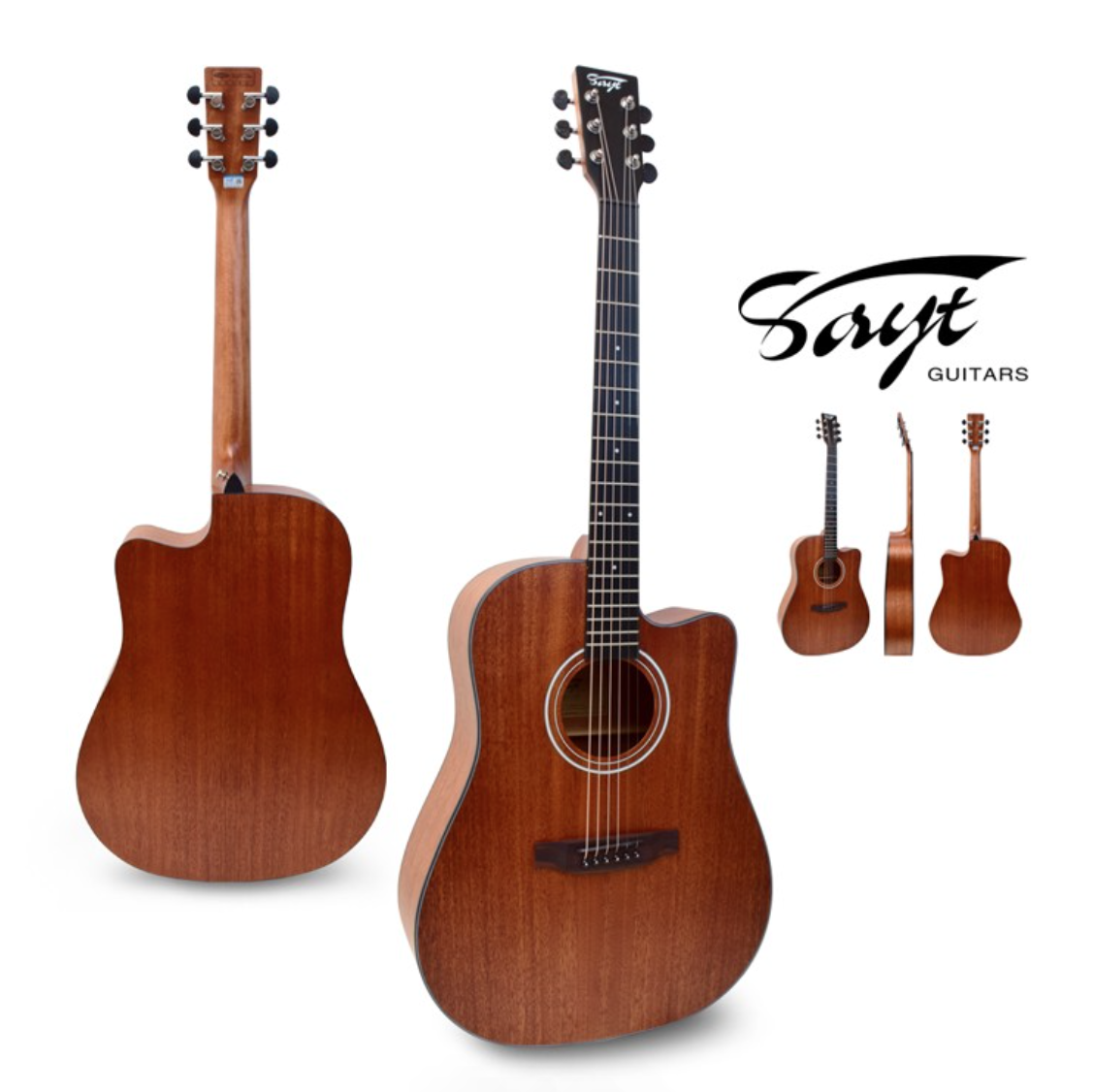 SAYT SAYT S-12DC D桶 木吉他 — 三峽吉他 / Bass