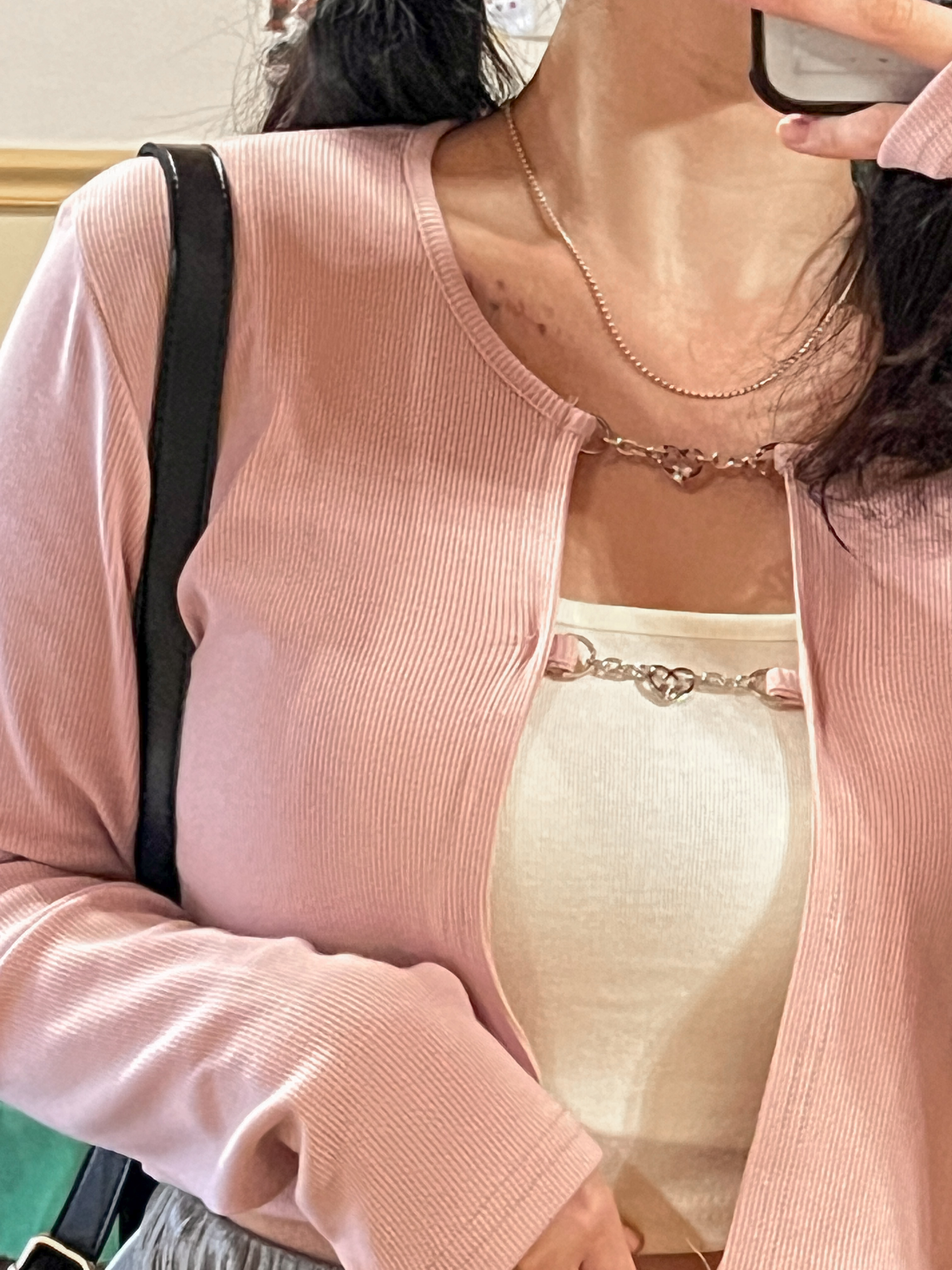 〈17/4～21/4 連線DAY 3〉BB Tone愛心扣薄外套