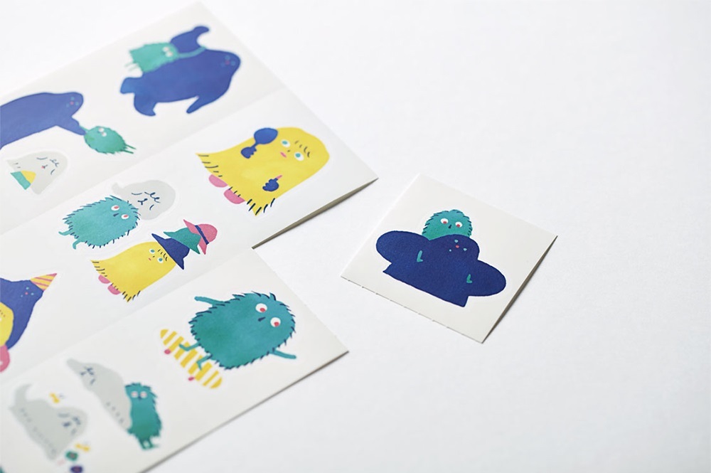 日本KING JIM．HITOTOK手帳大張貼紙 大自然