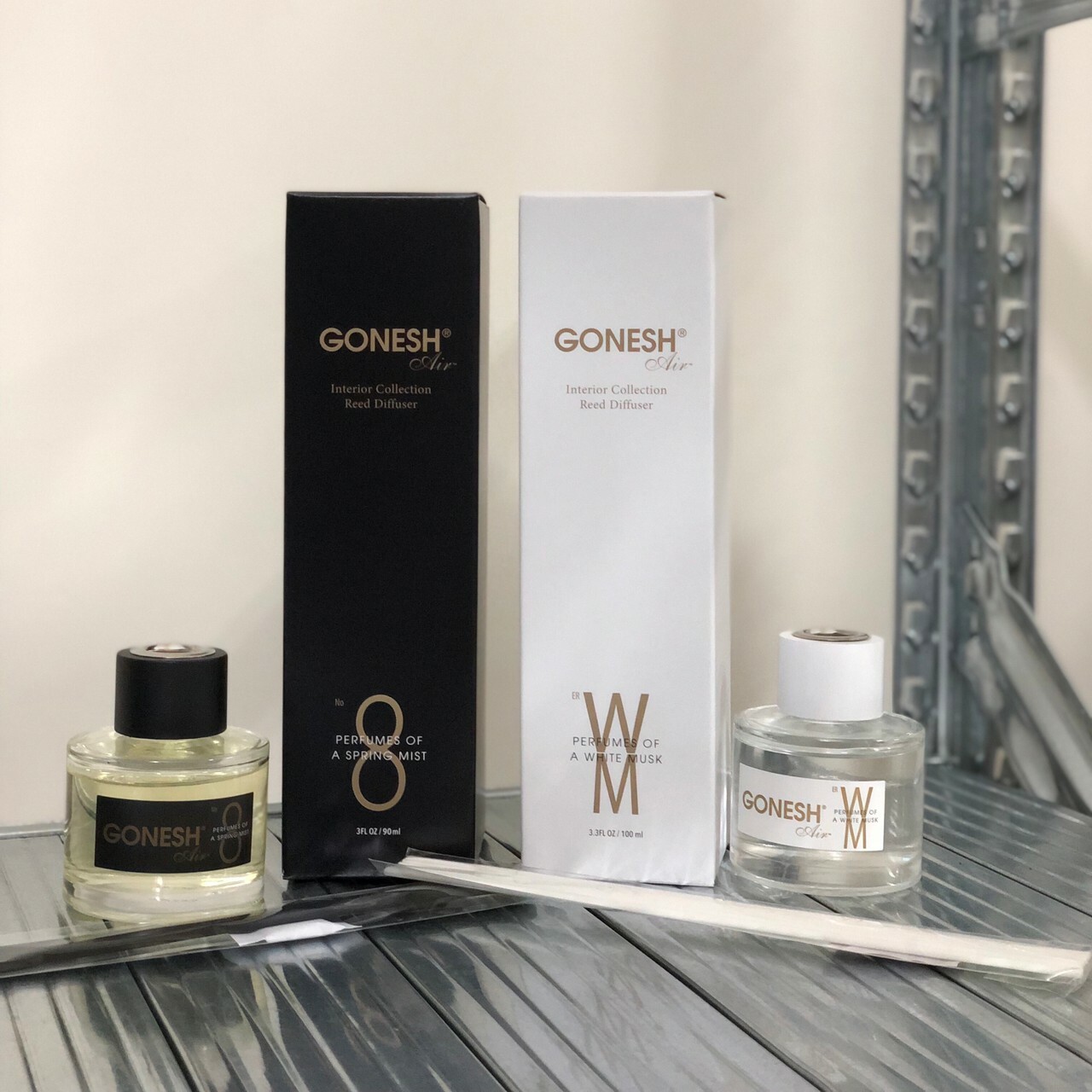 GONESH 精油擴香竹組 擴香瓶 薰香精油 擴香竹組 1265-02/1265-01