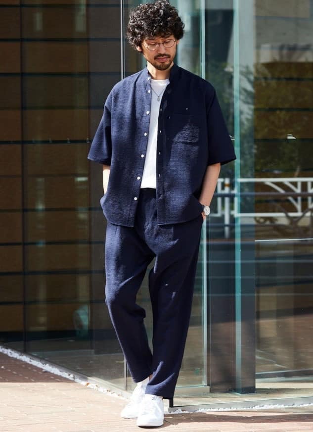 日本選貨店 文青修身錐形褲